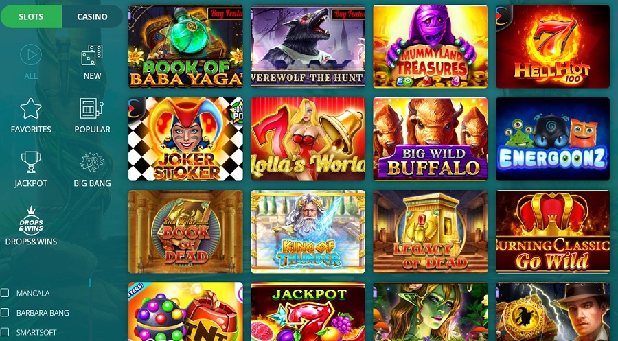 22bet online casino